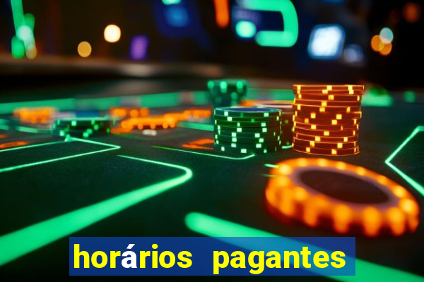 horários pagantes fortune mouse