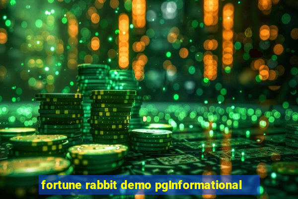 fortune rabbit demo pgInformational