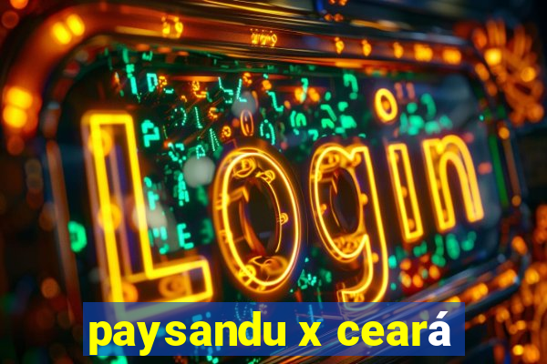 paysandu x ceará