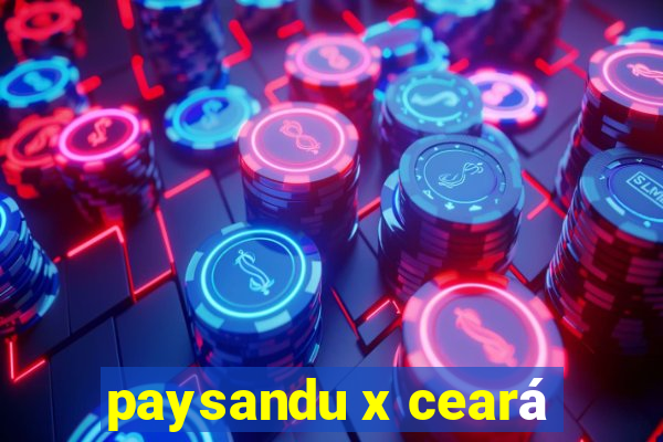 paysandu x ceará