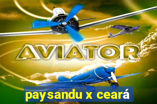 paysandu x ceará