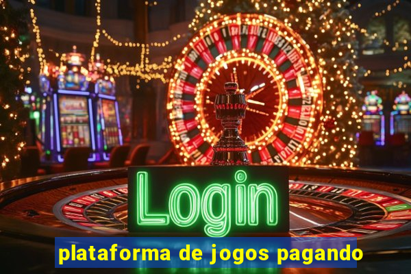 plataforma de jogos pagando