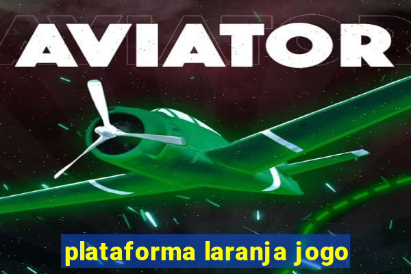 plataforma laranja jogo