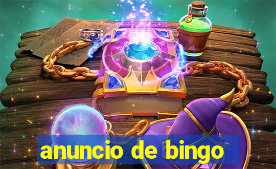 anuncio de bingo