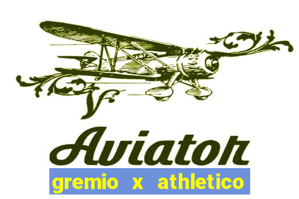 gremio x athletico pr palpite