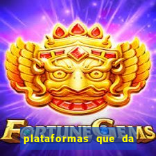 plataformas que da bonus no cadastro e saca no free