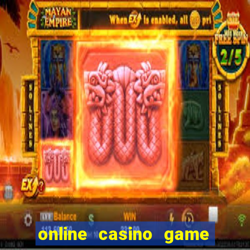 online casino game real money