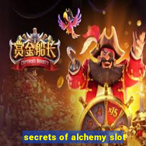 secrets of alchemy slot