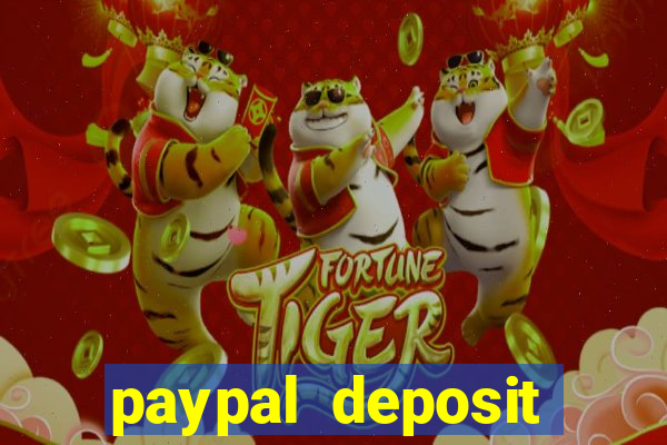 paypal deposit online casino