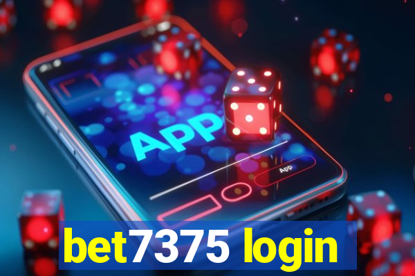 bet7375 login