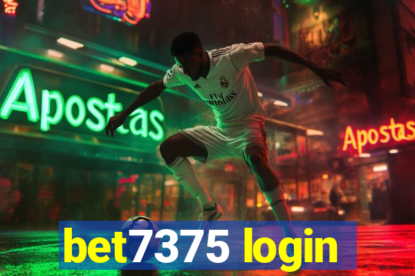 bet7375 login