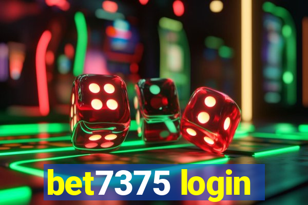 bet7375 login