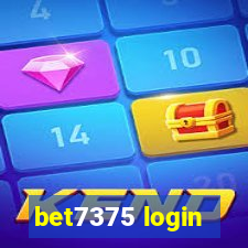 bet7375 login