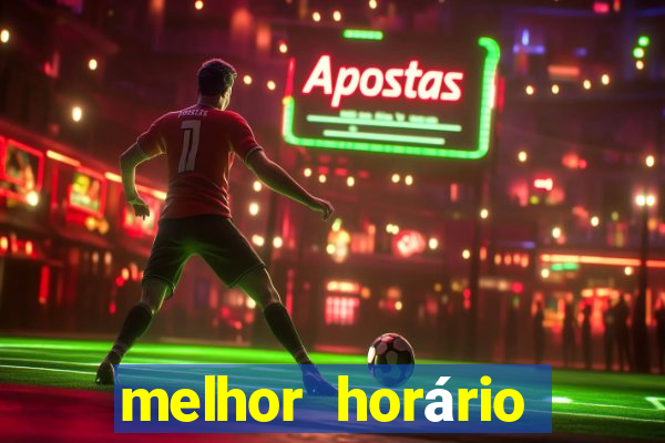 melhor horário para jogar fortune coelho hoje