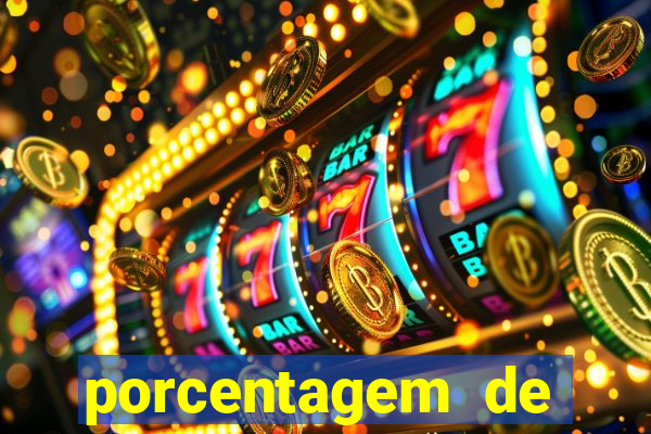 porcentagem de jogos slots