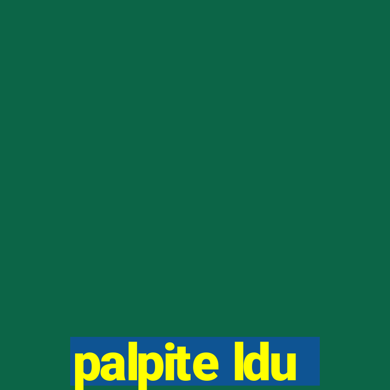 palpite ldu