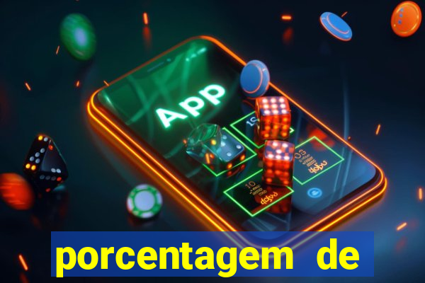 porcentagem de ganhos slots