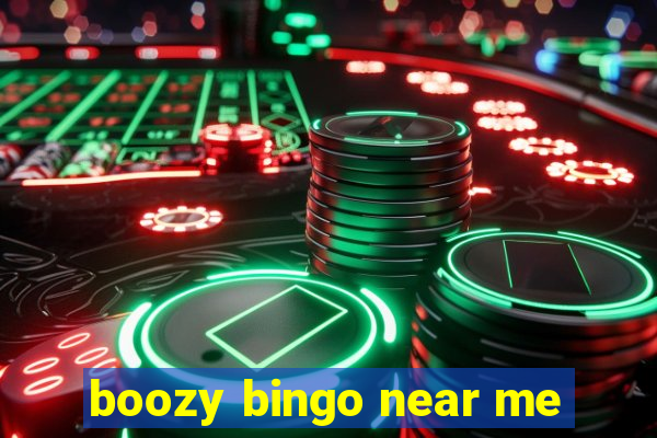 boozy bingo near me