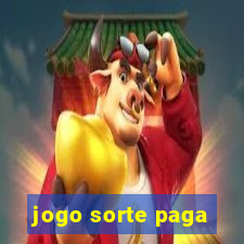 jogo sorte paga