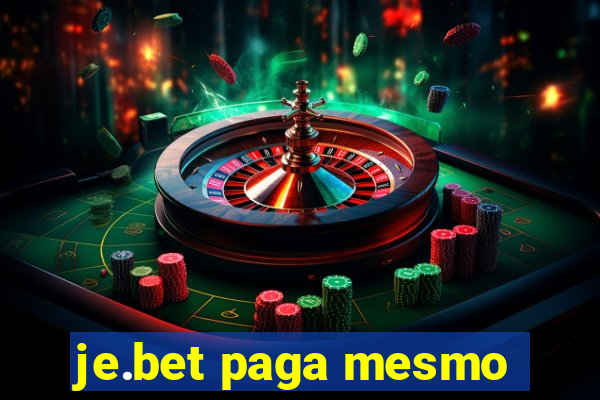 je.bet paga mesmo