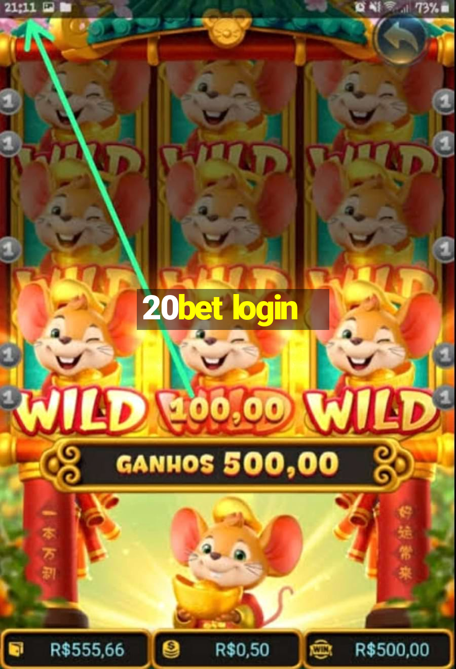 20bet login