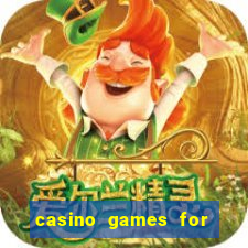 casino games for real money online