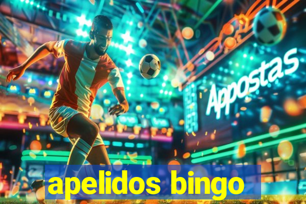 apelidos bingo