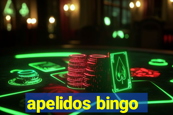 apelidos bingo