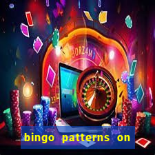 bingo patterns on slot machines