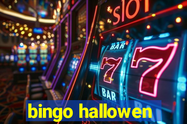 bingo hallowen