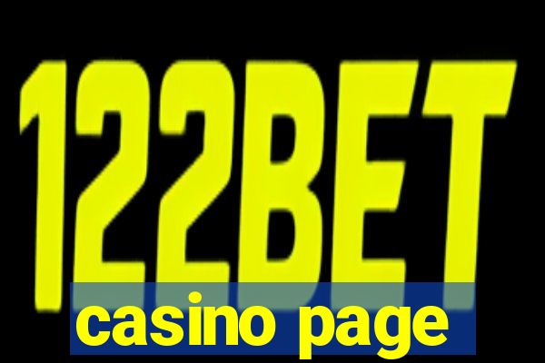 casino page