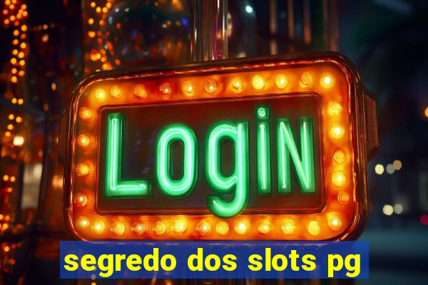 segredo dos slots pg