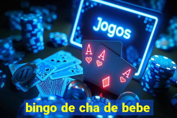 bingo de cha de bebe