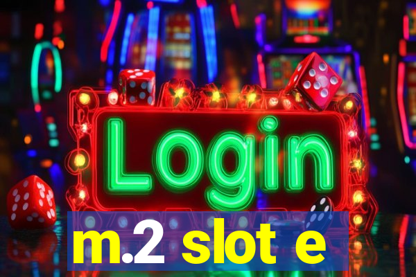 m.2 slot e