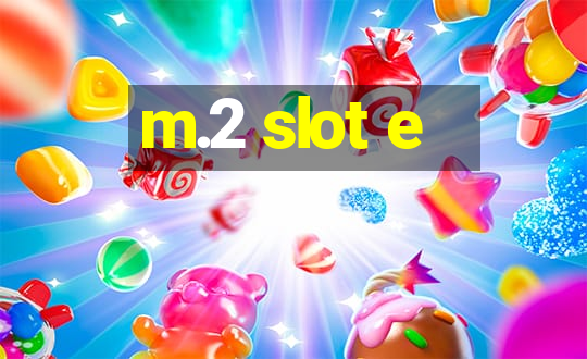 m.2 slot e