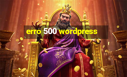 erro 500 wordpress