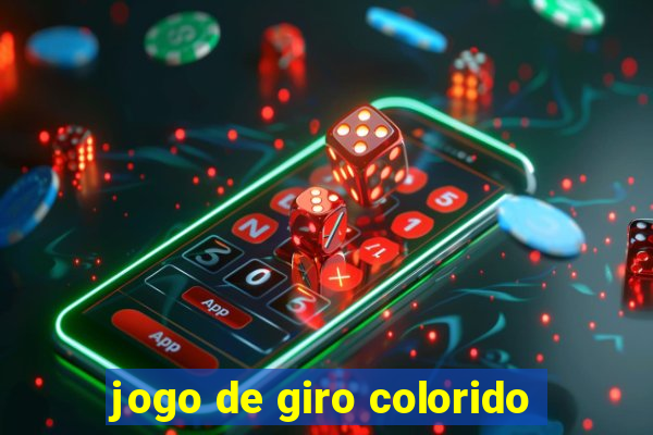 jogo de giro colorido