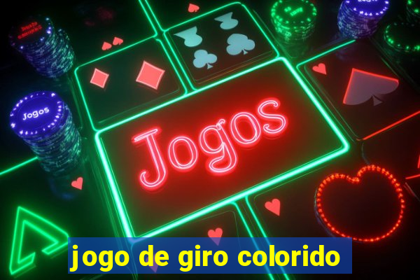 jogo de giro colorido