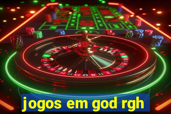 jogos em god rgh