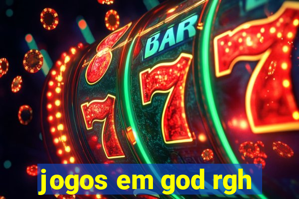 jogos em god rgh