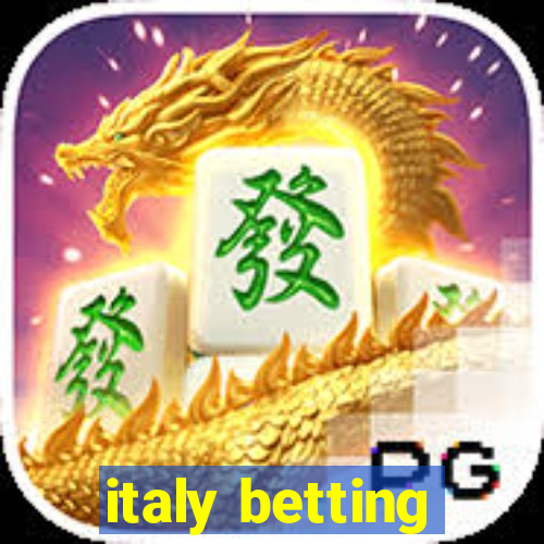 italy betting