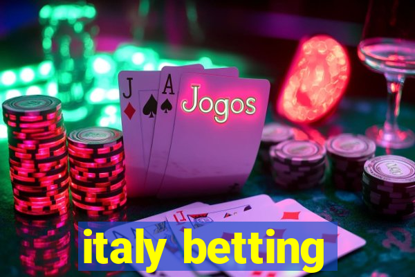 italy betting