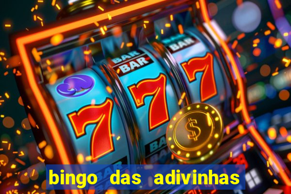 bingo das adivinhas para imprimir