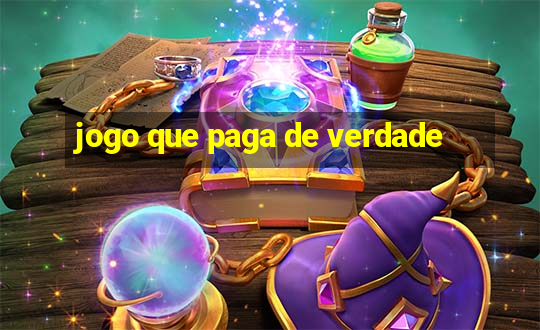 jogo que paga de verdade