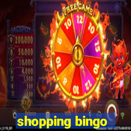 shopping bingo