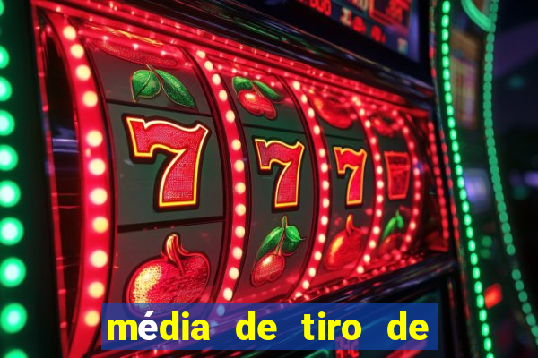 média de tiro de meta por jogo