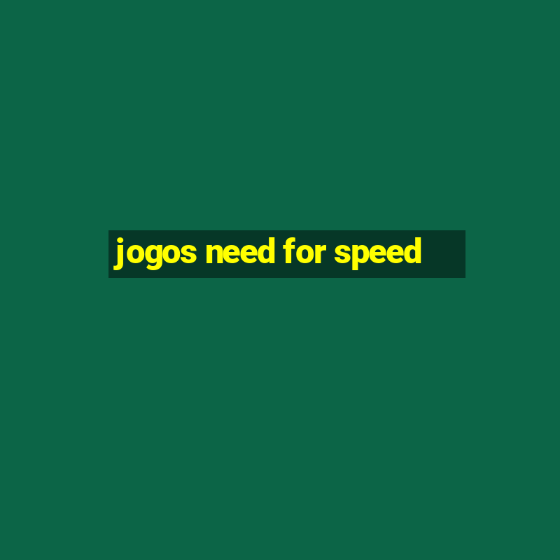 jogos need for speed