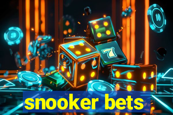 snooker bets