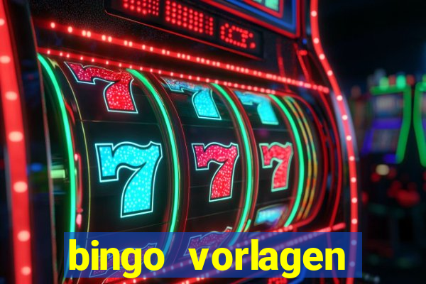 bingo vorlagen kostenlos erstellen