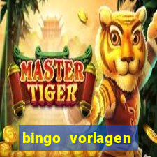 bingo vorlagen kostenlos erstellen